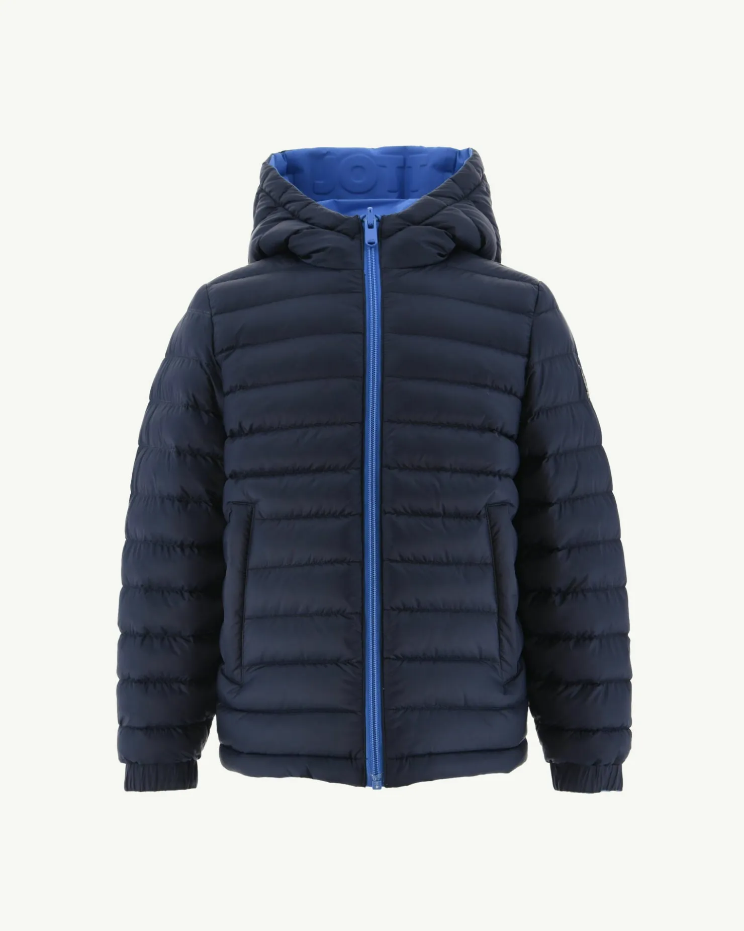 JOTT Children'S Azur/Navy Reversible Down Jacket Zurich 1830 Azure / Navy Cheap