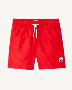 JOTT Children'S Bright Red Swim Shorts Cassis 318 Fire Red Sale