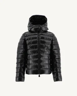 JOTT Children'S Grand Froid Black Opal Lacquered Hooded Down Jacket 999 Black Discount