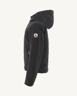 JOTT Children'S Hooded Down Jacket Black Ghiaccio 999 Black Flash Sale