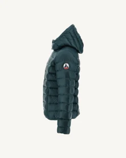 JOTT Children'S Hooded Down Jacket Grand Cold Dark Green Gold 203 Dark Green Shop