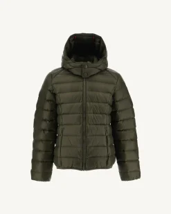 JOTT Children'S Hooded Down Jacket Grand Cold Army Gold 255 Army New