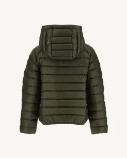 JOTT Children'S Hooded Down Jacket Grand Cold Army Gold 255 Army New