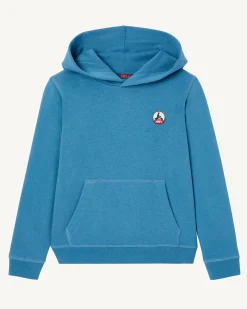 JOTT Children'S Hoodie Bilbao Jeans Blue 140 Blue Jeans Cheap