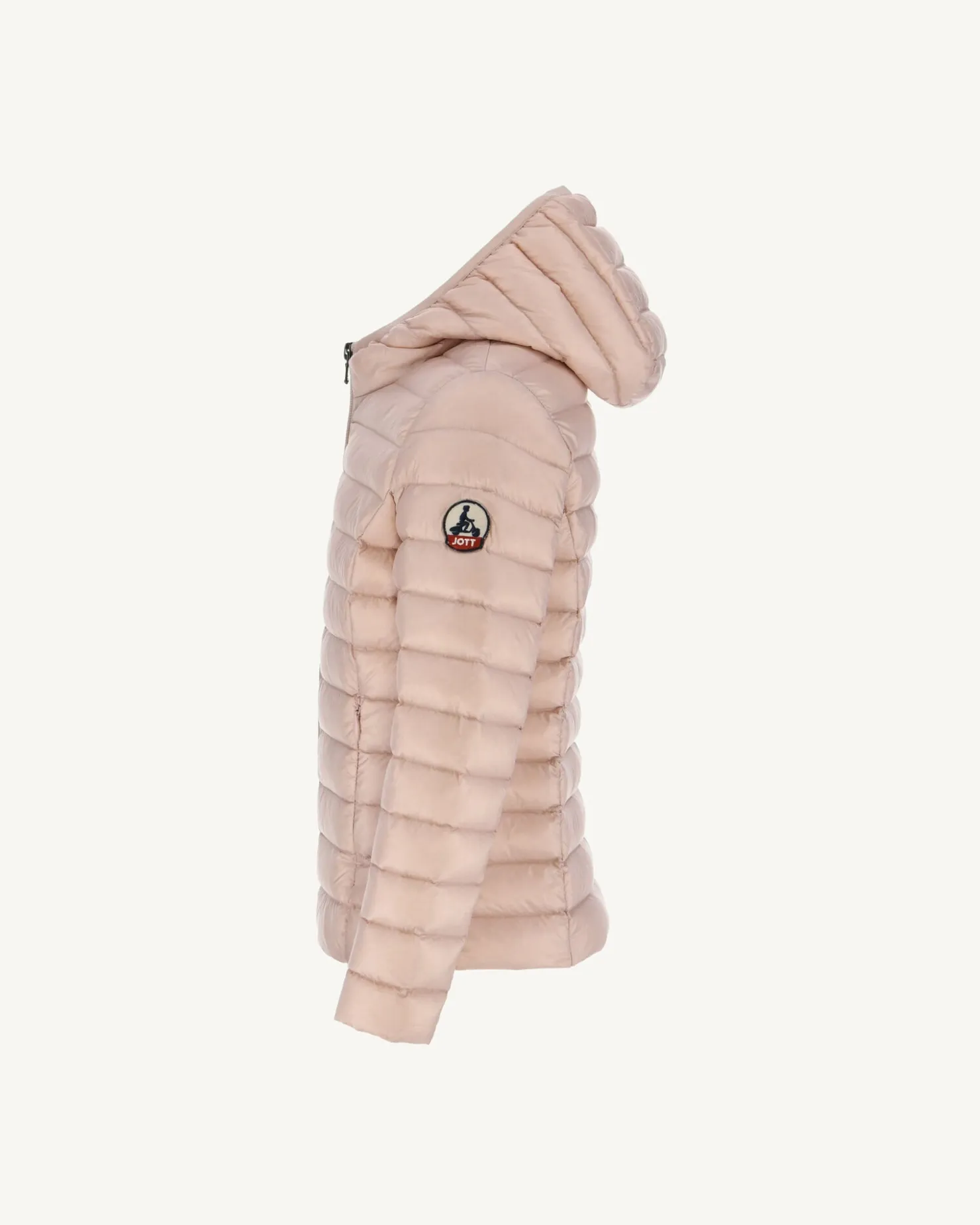 JOTT Children'S Light Hooded Down Jacket Pale Pink Carla 471 Pale Pink Best Sale