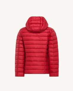 JOTT Children'S Light Hooded Down Jacket Rouge Carla 300 Red Cheap