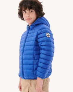 JOTT Children'S Lightweight Hooded Down Jacket Royal Blue Hugo 103 Royal Blue Store