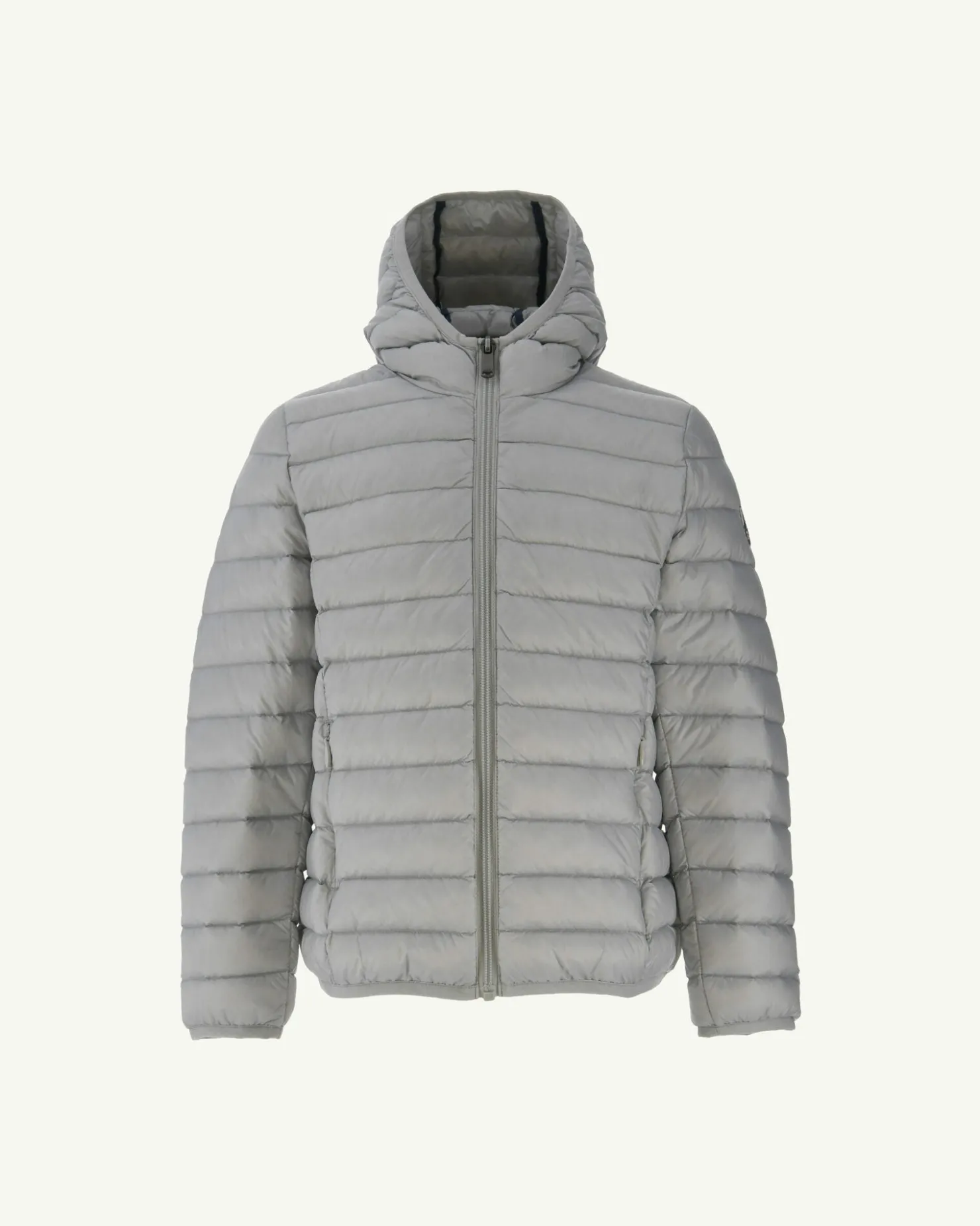 JOTT Children'S Lightweight Hooded Down Jacket Light Gray Hugo 532 Soft Gray Sale