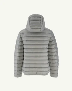 JOTT Children'S Lightweight Hooded Down Jacket Light Gray Hugo 532 Soft Gray Sale