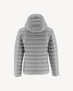 JOTT Children'S Lightweight Hooded Down Jacket Light Gray Carla 532 Soft Gray Store