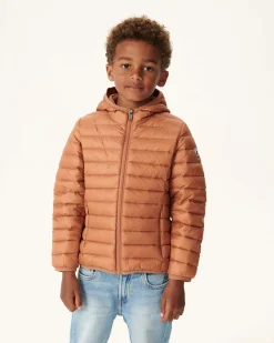JOTT Children'S Lightweight Hooded Down Jacket Camel Hugo 839 Camel Shop