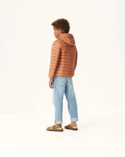 JOTT Children'S Lightweight Hooded Down Jacket Camel Hugo 839 Camel Shop