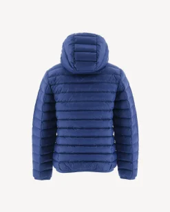 JOTT Children'S Lightweight Hooded Down Jacket Dark Denim Hugo 195 Dark Denim Cheap
