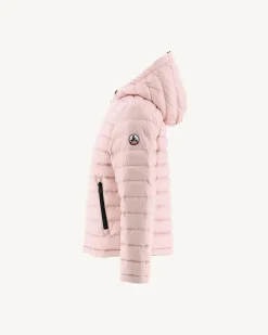 JOTT Children'S Reversible Hooded Down Jacket Black/Pale Pink Zurich 964 Black/Pale Pink Best