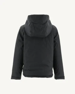 JOTT Children'S Reversible Hooded Down Jacket Black/Beige Zurich 988 Black/Beige Sale