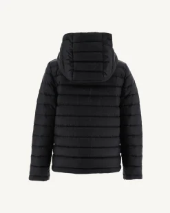 JOTT Children'S Reversible Hooded Down Jacket Black Zurich 999 Black Cheap