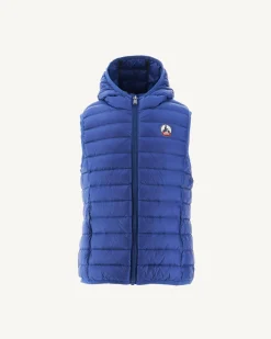 JOTT Children'S Sleeveless Down Jacket Dark Denim Djam 195 Dark Denim Fashion