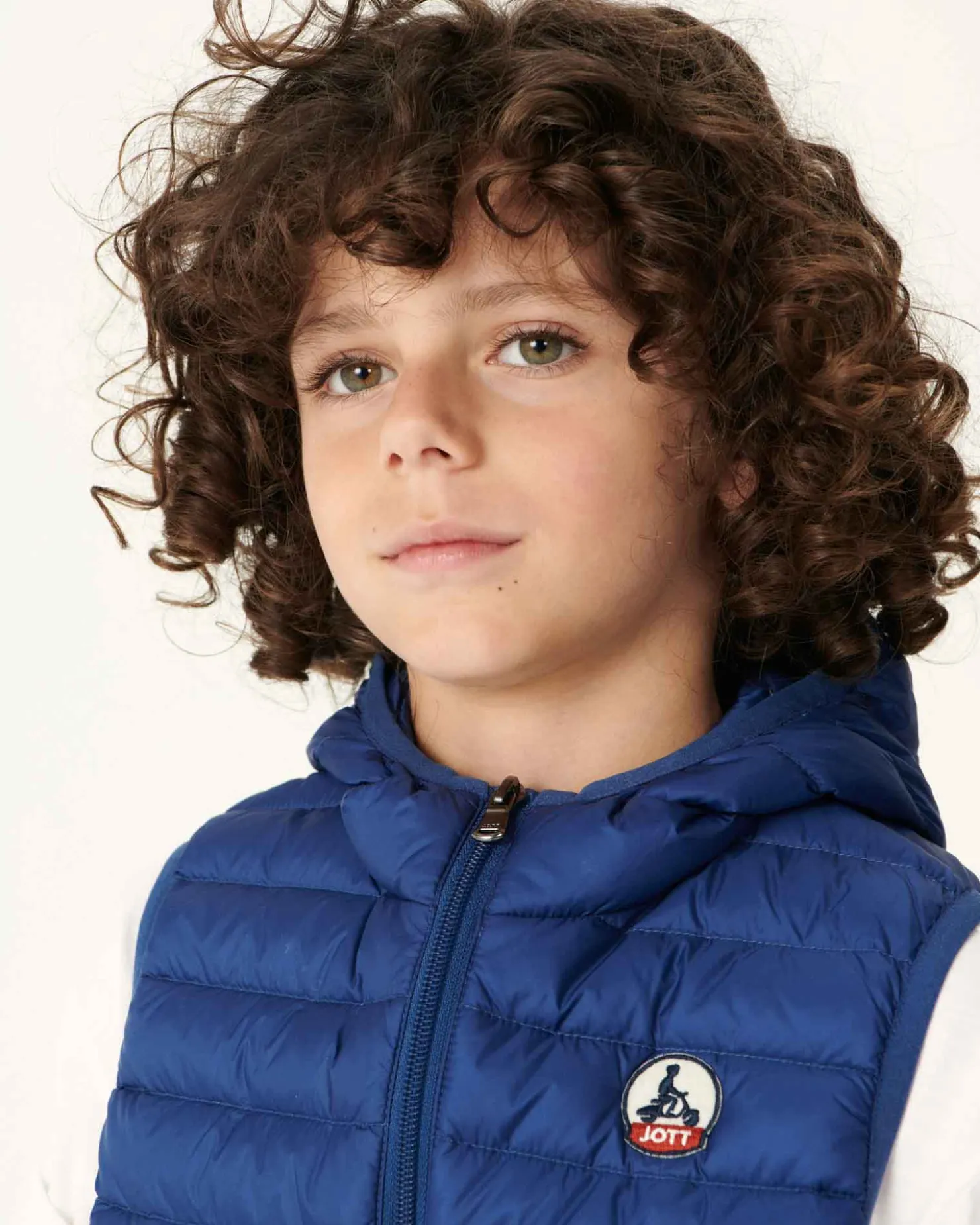 JOTT Children'S Sleeveless Down Jacket Dark Denim Djam 195 Dark Denim Fashion