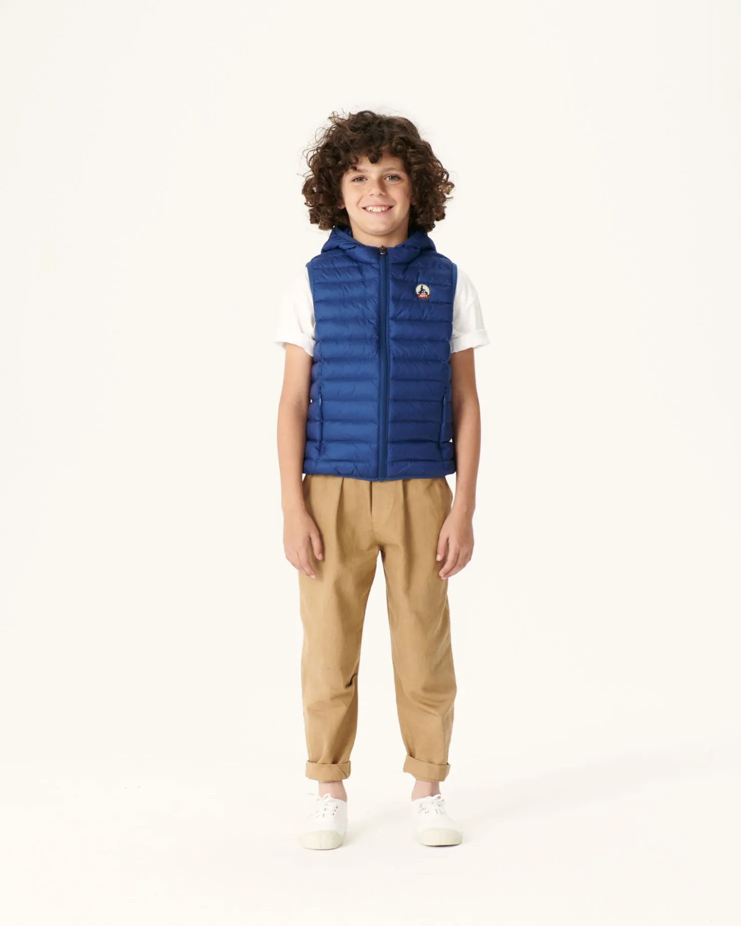 JOTT Children'S Sleeveless Down Jacket Dark Denim Djam 195 Dark Denim Fashion
