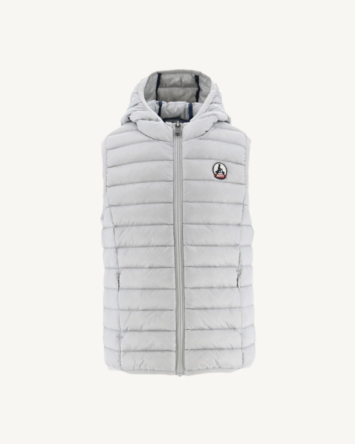 JOTT Children'S Sleeveless Down Jacket Light Gray Djam 532 Soft Gray Hot