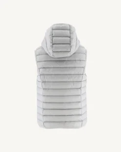 JOTT Children'S Sleeveless Down Jacket Light Gray Djam 532 Soft Gray Hot