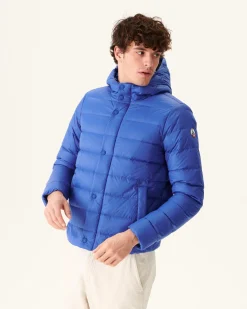 JOTT Dark Denim Jorge Hooded Puffer Jacket 195 Dark Denim Best