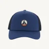 JOTT Dark Denim Rise Cotton And Mesh Cap 195 Dark Denim Hot