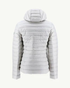 JOTT Doudoune Legere A Capuche Gris Mastic Cloe 558 Gris Mastic Hot