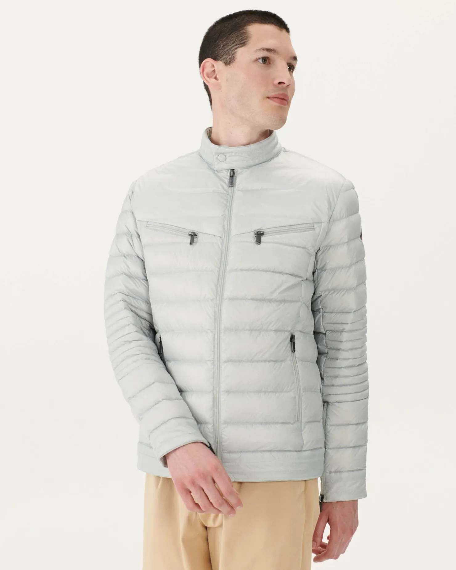 JOTT Down Jacket Light Gray David 532 Soft Gray Store