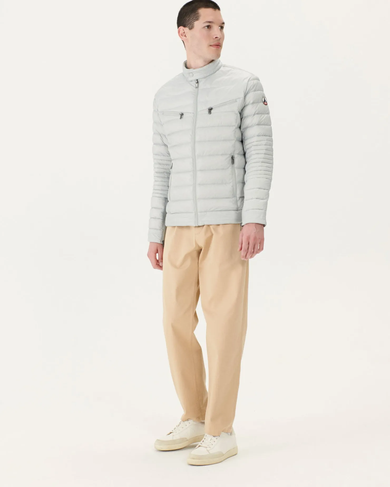 JOTT Down Jacket Light Gray David 532 Soft Gray Store