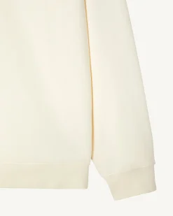 JOTT Ecru Bispo Organic Cotton Sweatshirt 895 Off-White Flash Sale