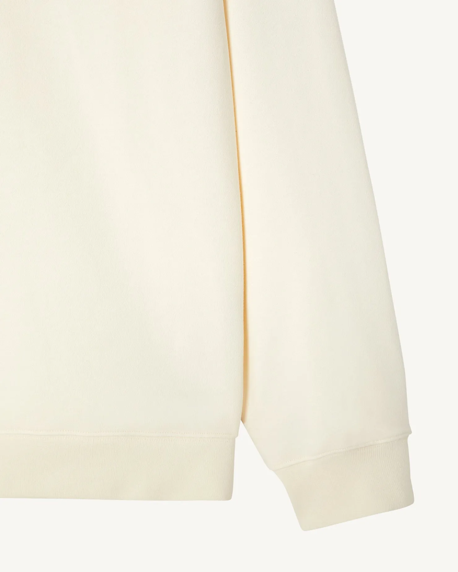 JOTT Ecru Bispo Organic Cotton Sweatshirt 895 Off-White Flash Sale