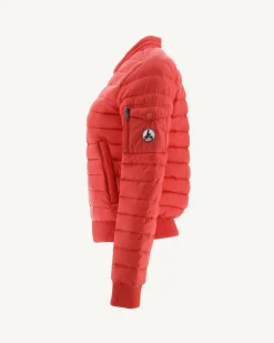 JOTT Emmy Bright Red Lightweight Down Jacket 318 Fire Red Clearance