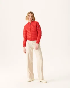 JOTT Emmy Bright Red Lightweight Down Jacket 318 Fire Red Clearance