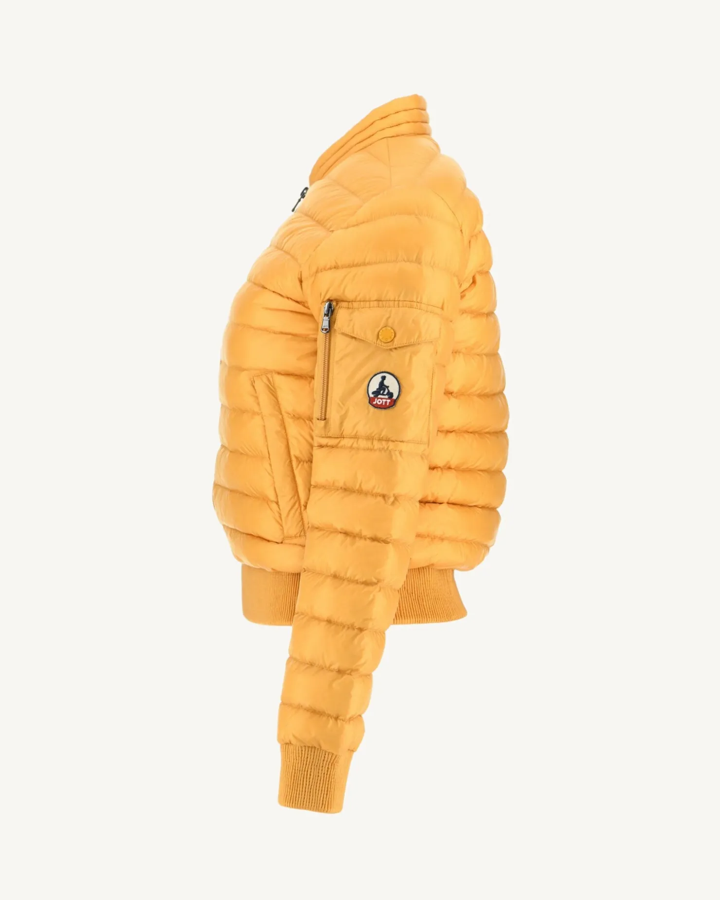 JOTT Emmy Mustard Light Puffer Jacket 621 Mustard Hot