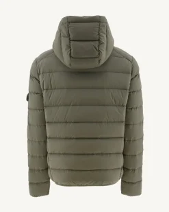 JOTT Extreme Cold Army Adrien Hooded Down Jacket 255 Army New