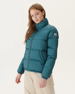 JOTT Extreme Cold Down Jacket Denim Blue Cadiz 140 Blue Jeans Discount