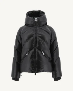 JOTT Extreme Cold Hooded Down Jacket Black Stellar 999 Black Cheap