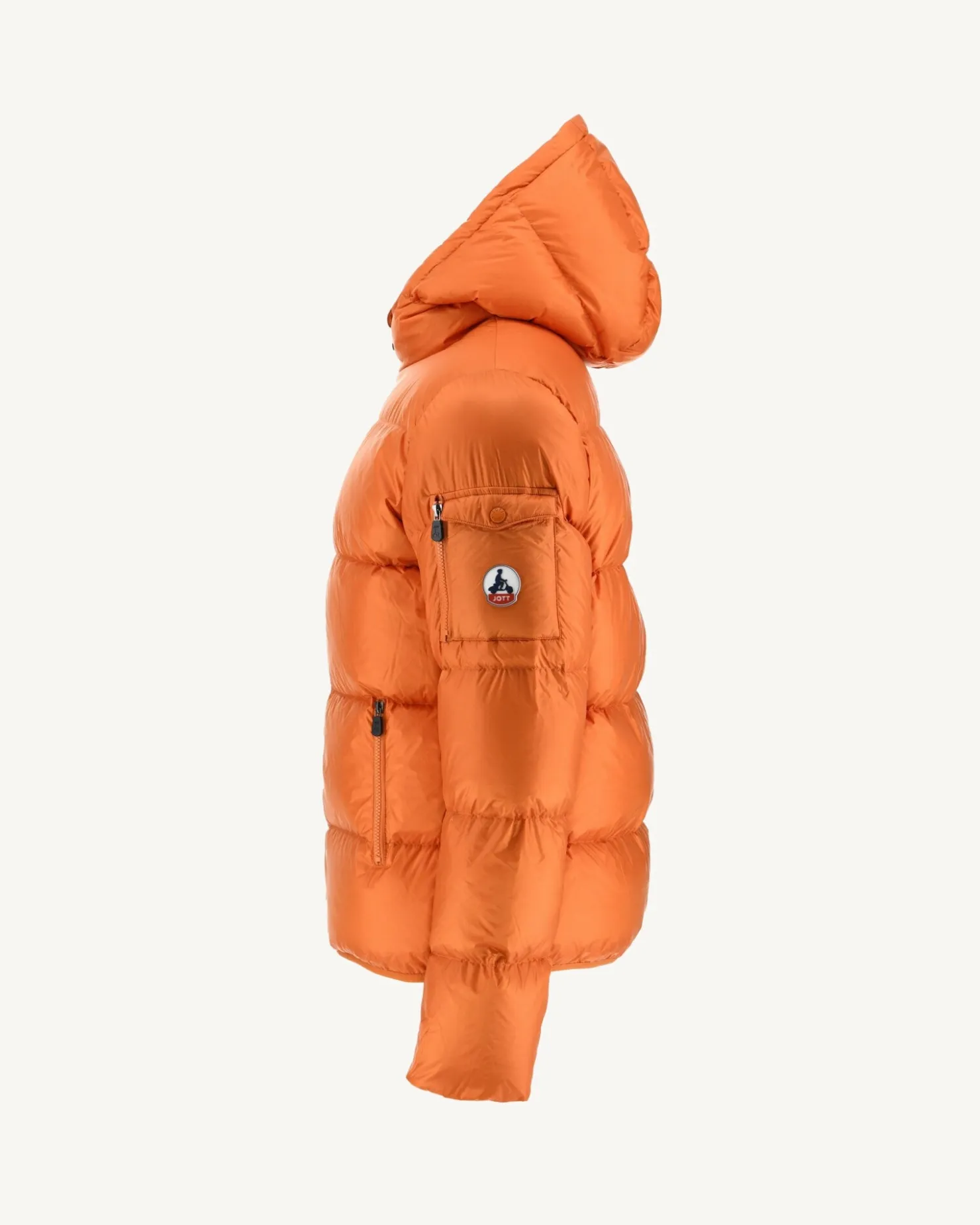 JOTT Extreme Cold Hooded Down Jacket Orange Java 727 Orange Best