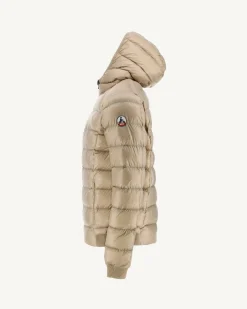 JOTT Extreme Cold Hooded Down Jacket Beige Nat 804 Beige Hot
