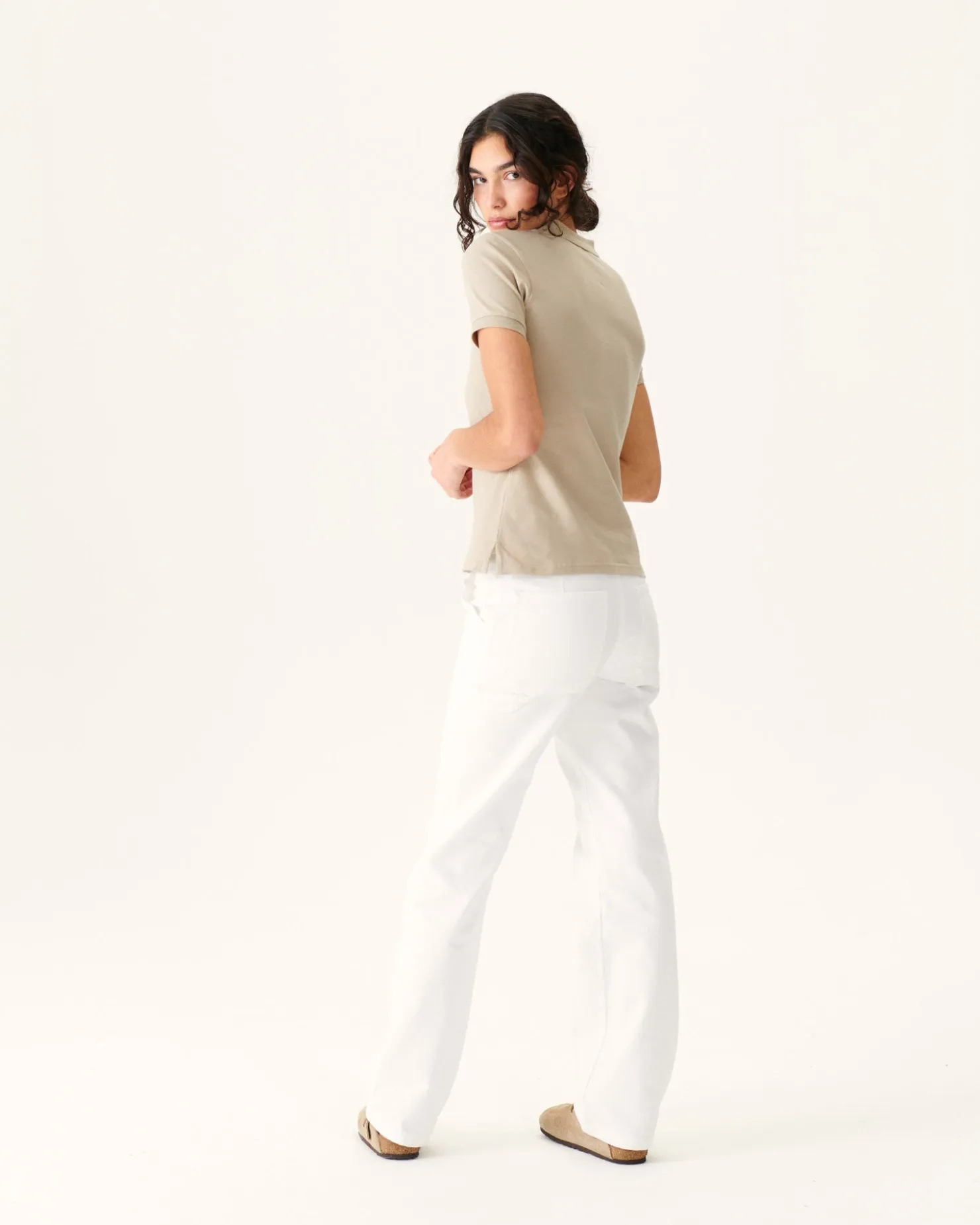 JOTT Franca Beige Polo Shirt 804 Beige Flash Sale
