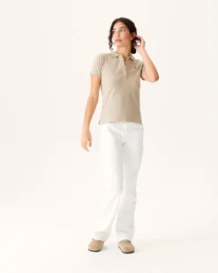 JOTT Franca Beige Polo Shirt 804 Beige Flash Sale