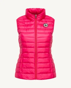 JOTT Fuchsia Seda Light Sleeveless Down Jacket 408 Fushia Outlet
