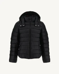JOTT Grand Cold Children'S Hooded Down Jacket Black Gold 999 Black Clearance