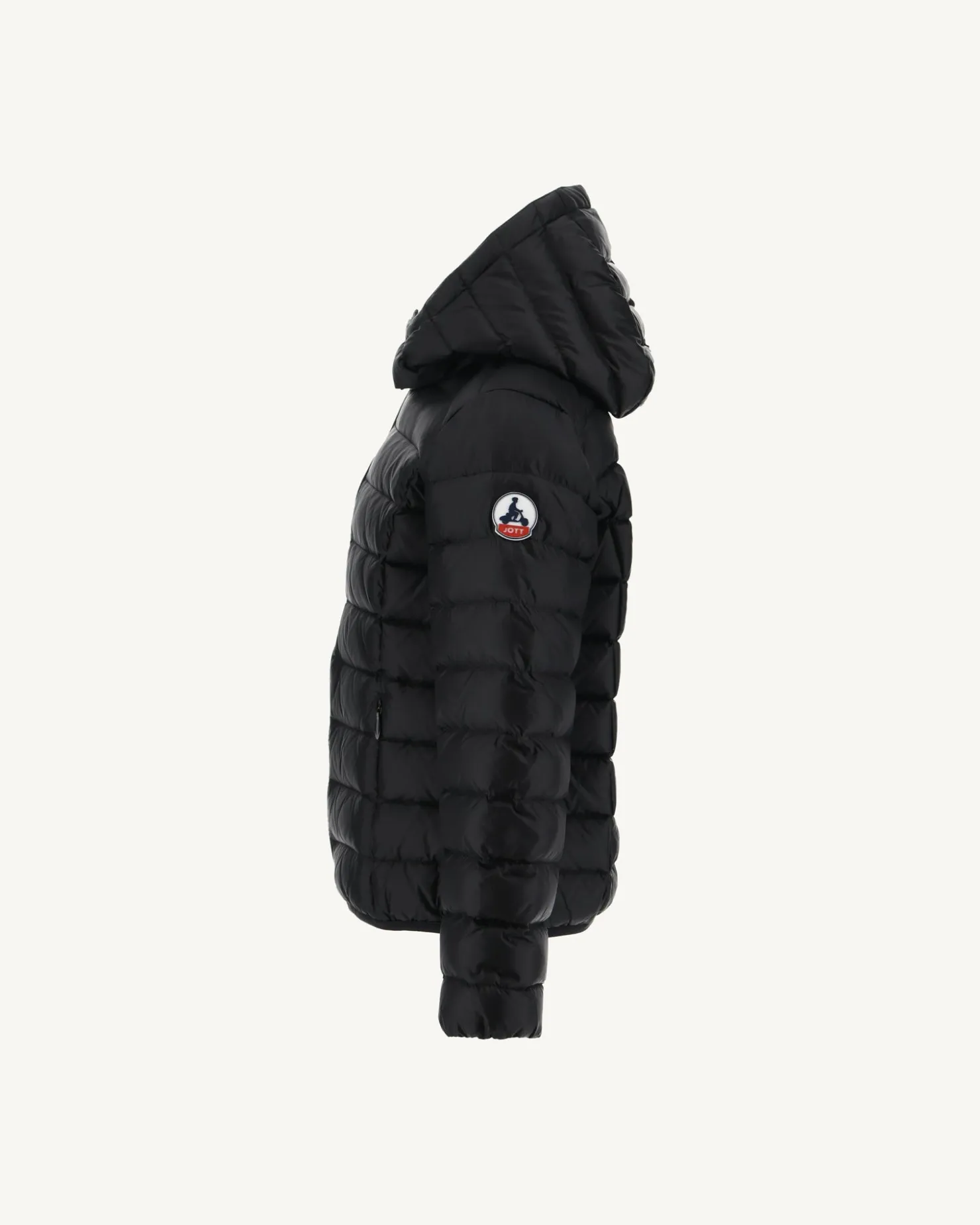 JOTT Grand Cold Children'S Hooded Down Jacket Black Gold 999 Black Clearance