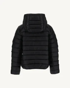 JOTT Grand Cold Children'S Hooded Down Jacket Black Gold 999 Black Clearance