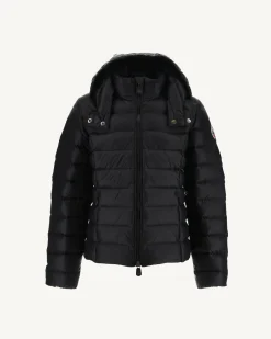 JOTT Grand Cold Children'S Hooded Down Jacket Black Opal 999 Black Clearance