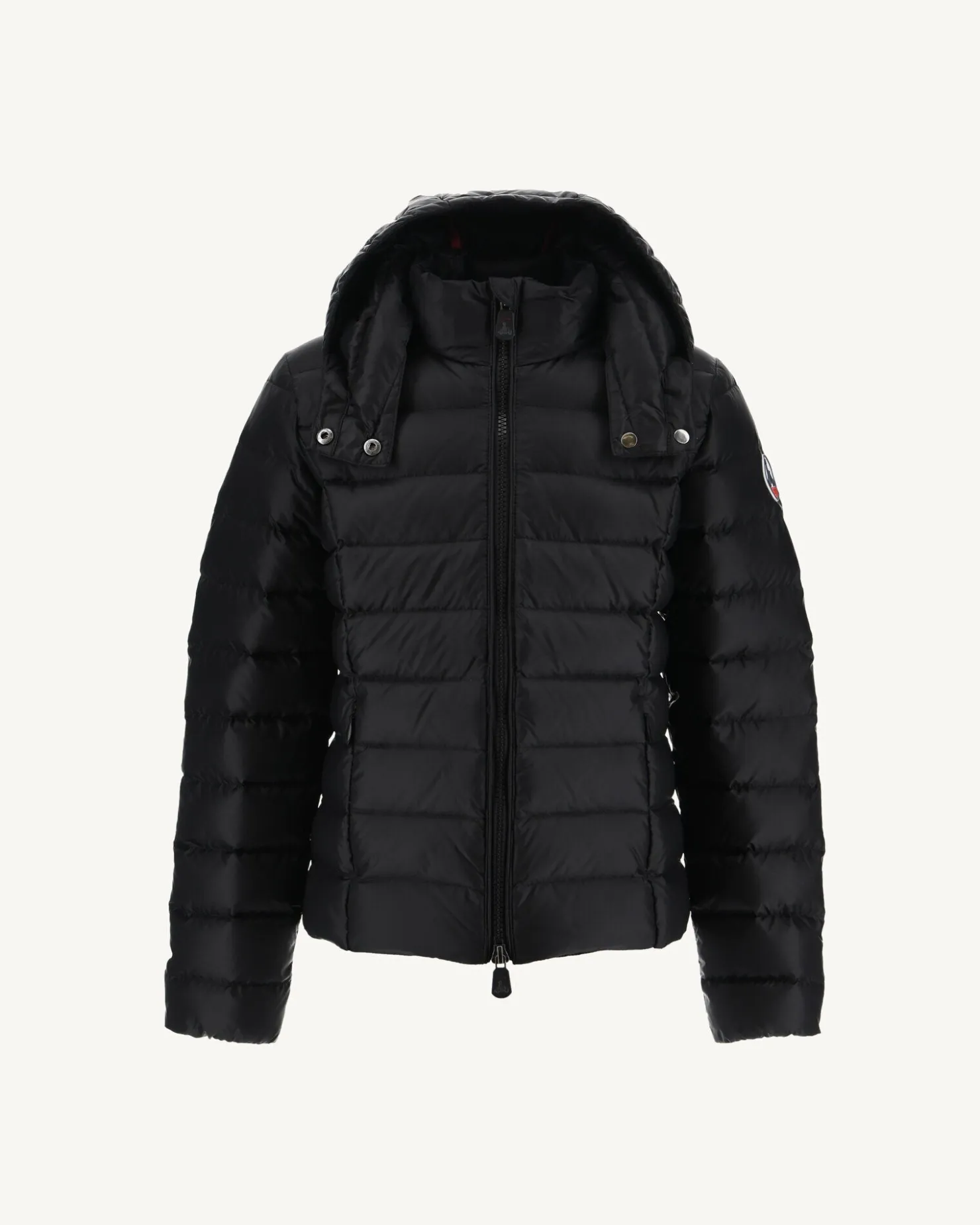 JOTT Grand Cold Children'S Hooded Down Jacket Black Opal 999 Black Clearance