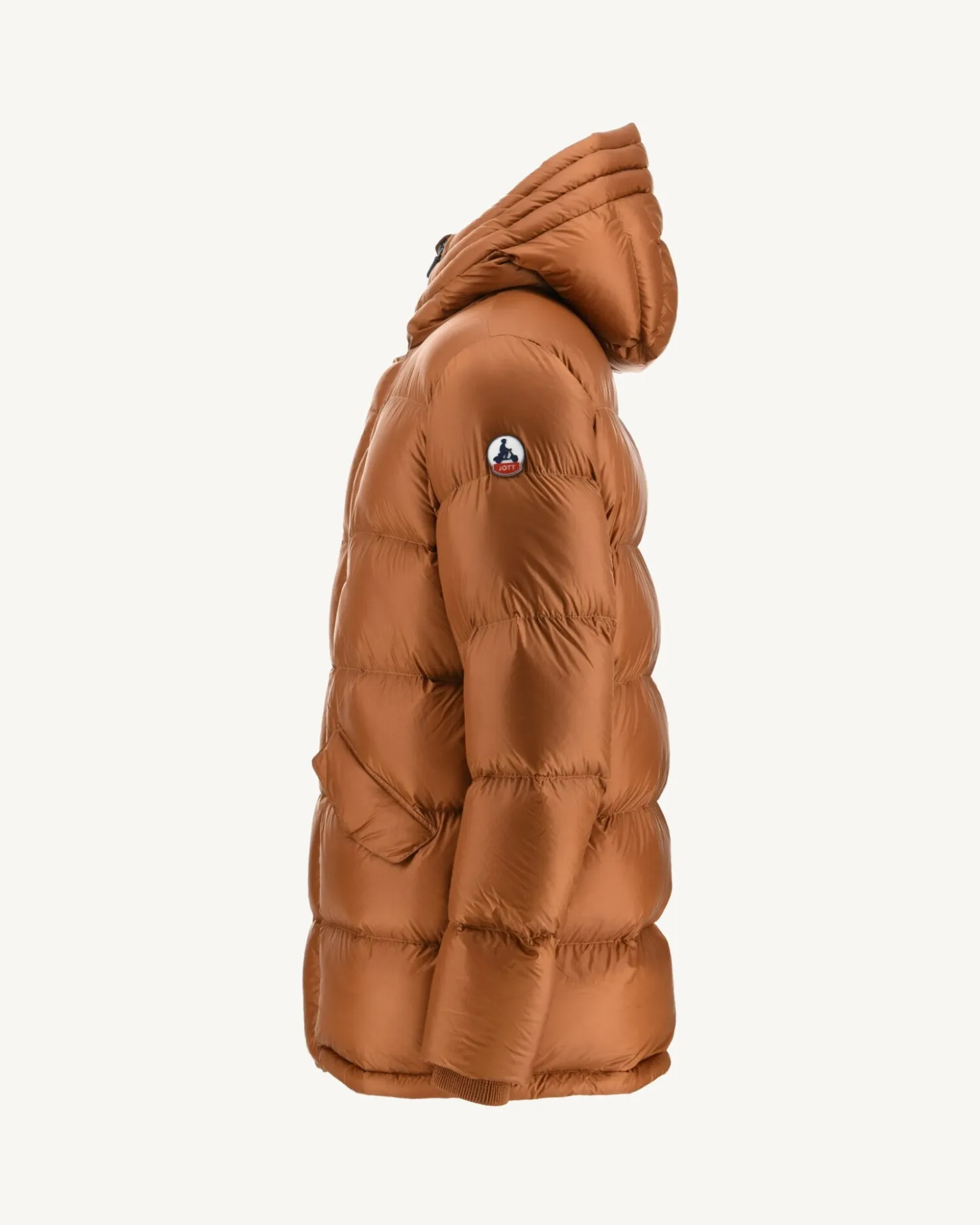JOTT Grand Cold Hooded Down Jacket Caramel Dakhla 811 Caramel Online