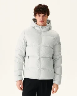 JOTT Great Cold Hooded Down Jacket Light Gray Toledo 532 Soft Gray Online